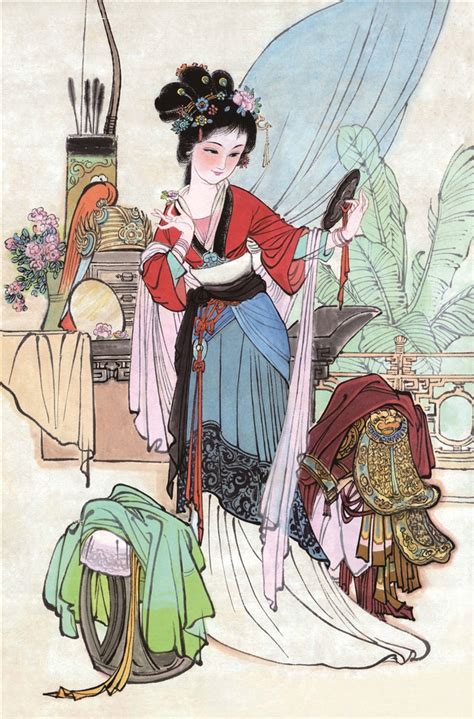 对镜贴花黄属于光的什么现象 对镜贴花黄属于光的什么现象